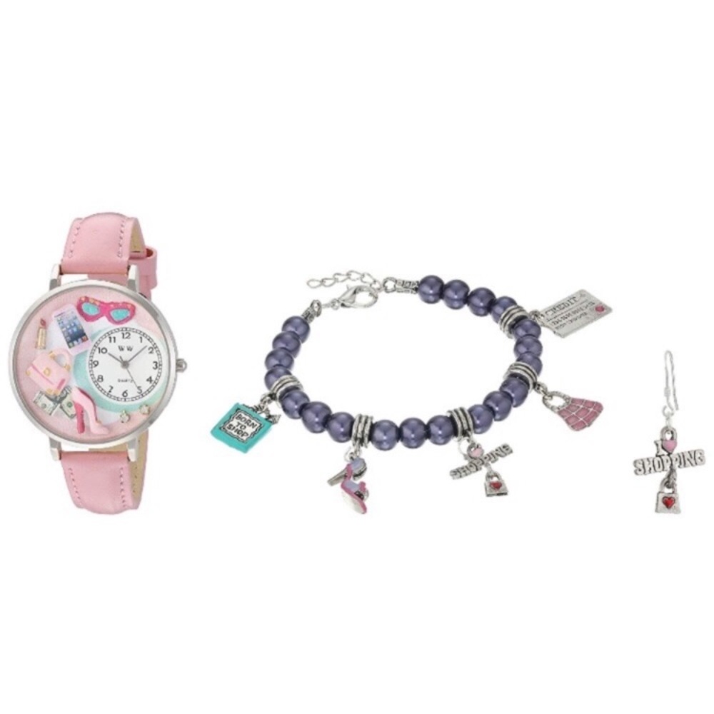 Whimsical set Pro “Shopper” Watch & Jewries Gift